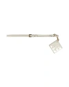 Tory Burch Woman Belt Ivory Size M/l Textile Fibers In White