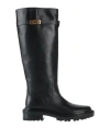 Tory Burch Woman Boot Black Size 6 Calfskin In Black