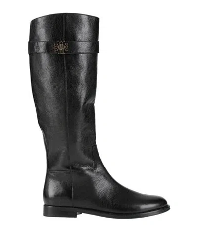 Tory Burch Woman Boot Black Size 8 Goat Skin