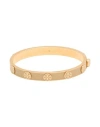 Tory Burch Woman Bracelet Beige Size S Metal