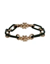 Tory Burch Woman Bracelet Dark Green Size - Metal