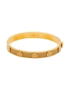 Tory Burch Woman Bracelet Gold Size M Metal In Gold