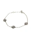 Tory Burch Woman Bracelet Silver Size - Metal In Silver