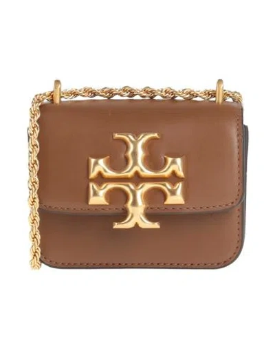 Tory Burch Woman Cross-body Bag Brown Size - Leather