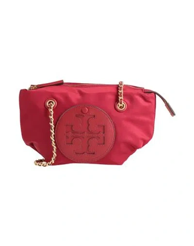 Tory Burch Woman Cross-body Bag Burgundy Size - Textile Fibers In Red