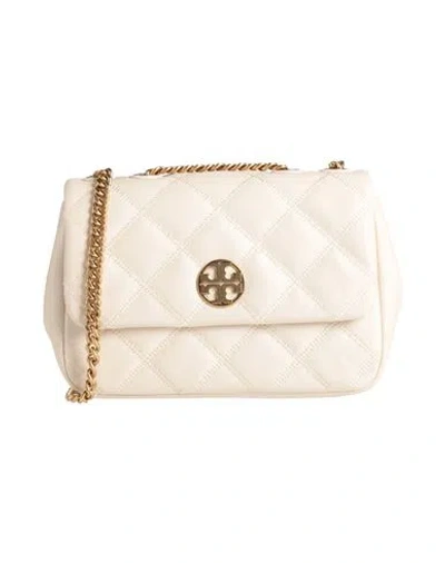 Tory Burch Woman Cross-body Bag Cream Size - Leather In White