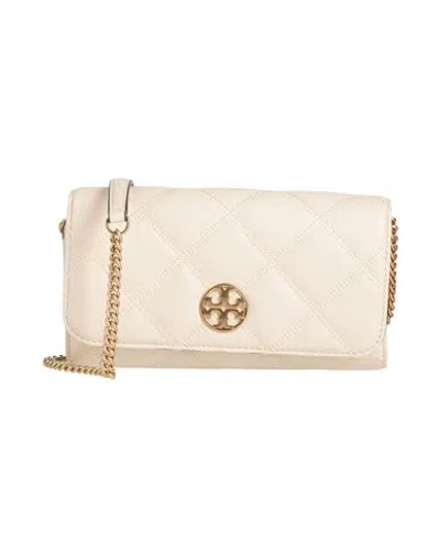 Tory Burch Woman Cross-body Bag Cream Size - Leather In White