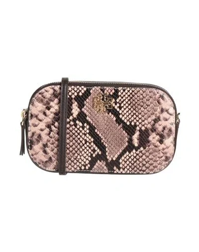 Tory Burch Woman Cross-body Bag Dark Brown Size - Leather