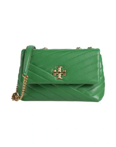 Tory Burch Woman Cross-body Bag Green Size - Soft Leather In Burgundy