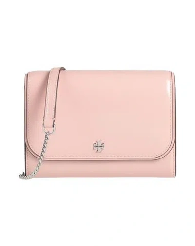 Tory Burch Woman Cross-body Bag Light Pink Size - Leather