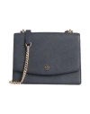 Tory Burch Woman Cross-body Bag Navy Size - Leather In Blue