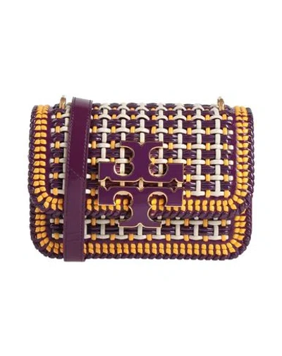 Tory Burch Woman Cross-body Bag Purple Size - Leather