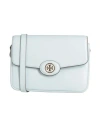 Tory Burch Woman Cross-body Bag Sky Blue Size - Leather In Blue