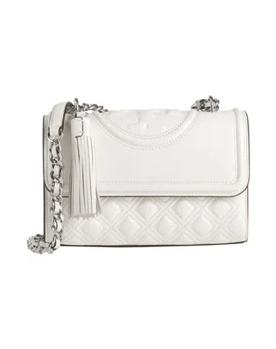 Tory Burch Woman Cross-body Bag White Size - Leather