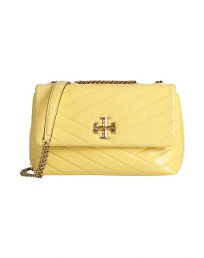 Tory Burch Woman Cross-body Bag Yellow Size - Leather