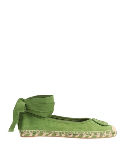Tory Burch Espadrilles In Green