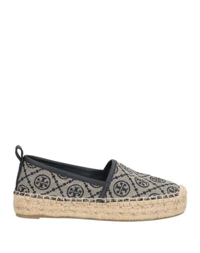Tory Burch Woman Espadrilles Khaki Size 5.5 Textile Fibers In Multi