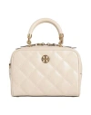 Tory Burch Woman Handbag Beige Size - Leather In Sand