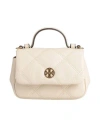 Tory Burch Woman Handbag Beige Size - Leather In Sand
