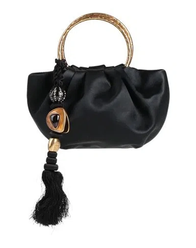 Tory Burch Woman Handbag Black Size - Textile Fibers