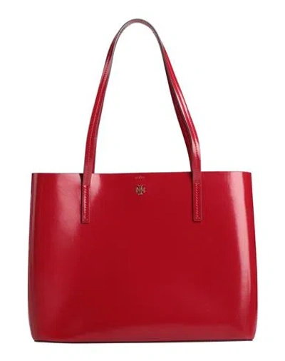 Tory Burch Woman Handbag Brick Size - Leather In Red