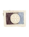 Tory Burch Woman Handbag Cream Size - Textile Fibers