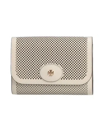 Tory Burch Woman Handbag Ivory Size - Leather In White