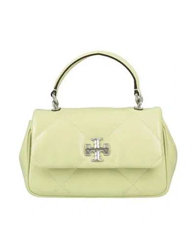 Tory Burch Woman Handbag Light Green Size - Leather