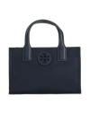 Tory Burch Woman Handbag Midnight Blue Size - Textile Fibers In Blue