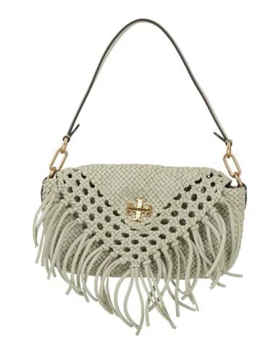 Tory Burch Woman Handbag Sage Green Size - Leather