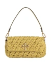 Tory Burch Woman Handbag Sage Green Size - Textile Fibers In Sage Green