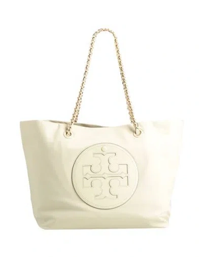Tory Burch Woman Handbag Sage Green Size - Textile Fibers, Leather