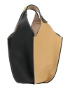 Tory Burch Woman Handbag Sand Size - Soft Leather In Beige