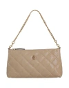 Tory Burch Woman Handbag Taupe Size - Leather In Gray