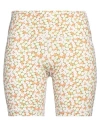 Tory Burch Woman Shorts & Bermuda Shorts Light Green Size M Tencel, Lycra In Green