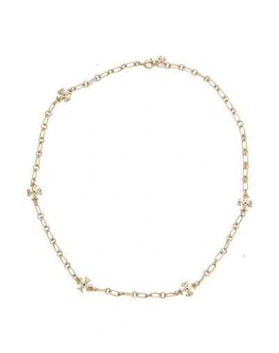 Tory Burch Roxanne Chained Delicate Necklace In Gold
