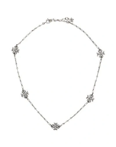 Tory Burch Woman Necklace Silver Size - Metal