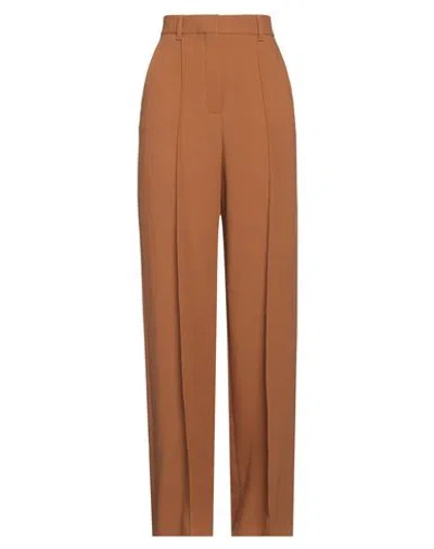 Tory Burch Woman Pants Brown Size 4 Wool