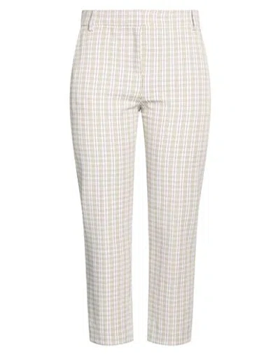 Tory Burch Woman Pants Ivory Size 0 Polyester, Elastane In White