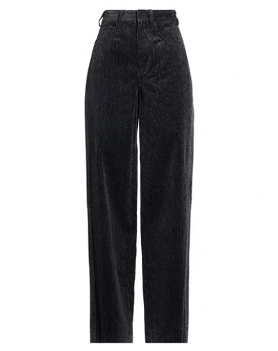 Tory Burch Woman Pants Midnight Blue Size 12 Cotton