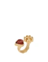 Tory Burch Woman Ring Gold Size 9 Brass In Gold