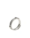 Tory Burch Woman Ring Silver Size 5 Metal In Silver