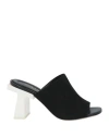Tory Burch Woman Sandals Black Size 8 Leather In Black