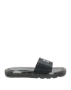Tory Burch Woman Sandals Black Size 8 Rubber