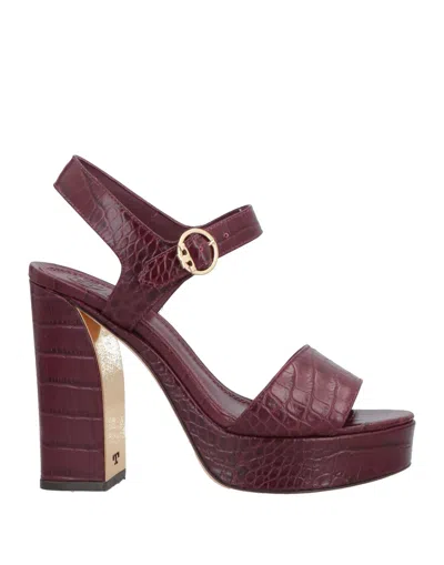 Tory Burch Sandals In Red