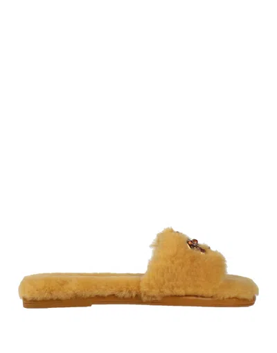 Tory Burch Sandals In Yellow