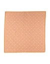 Tory Burch Woman Scarf Camel Size - Polyester, Silk In Brown