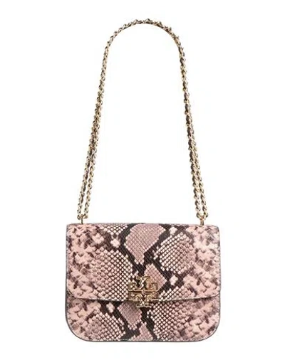 Tory Burch Woman Shoulder Bag Light Pink Size - Leather