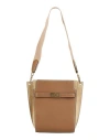 Tory Burch Woman Shoulder Bag Tan Size - Leather In Brown