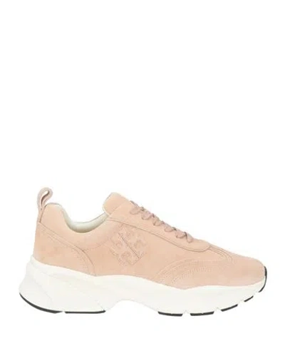 Tory Burch Woman Sneakers Blush Size 10 Leather In Pink